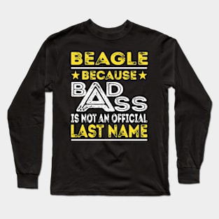 BEAGLE Long Sleeve T-Shirt